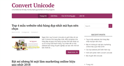 Desktop Screenshot of convertunicode.com